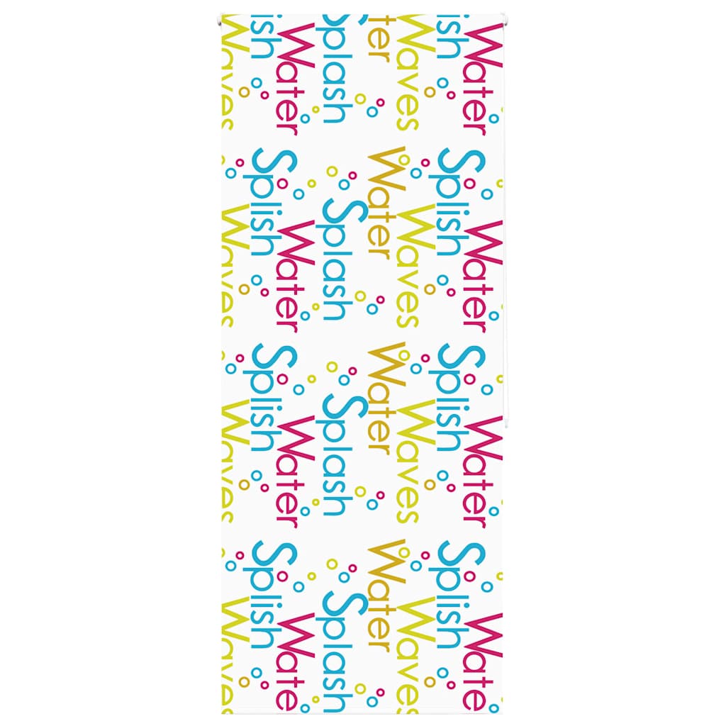 Roleta prysznicowa 90x240 cm Szerokość tkaniny 86 cm vidaXL