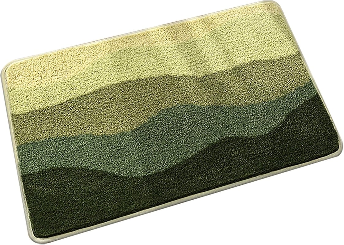 Mata antypoślizgowa do łazienki 40 x 60 cm, miękka mata łazienkowa z mikrofibry, chłonna, nadająca się do prania w pralce, wyjątkowo gruba