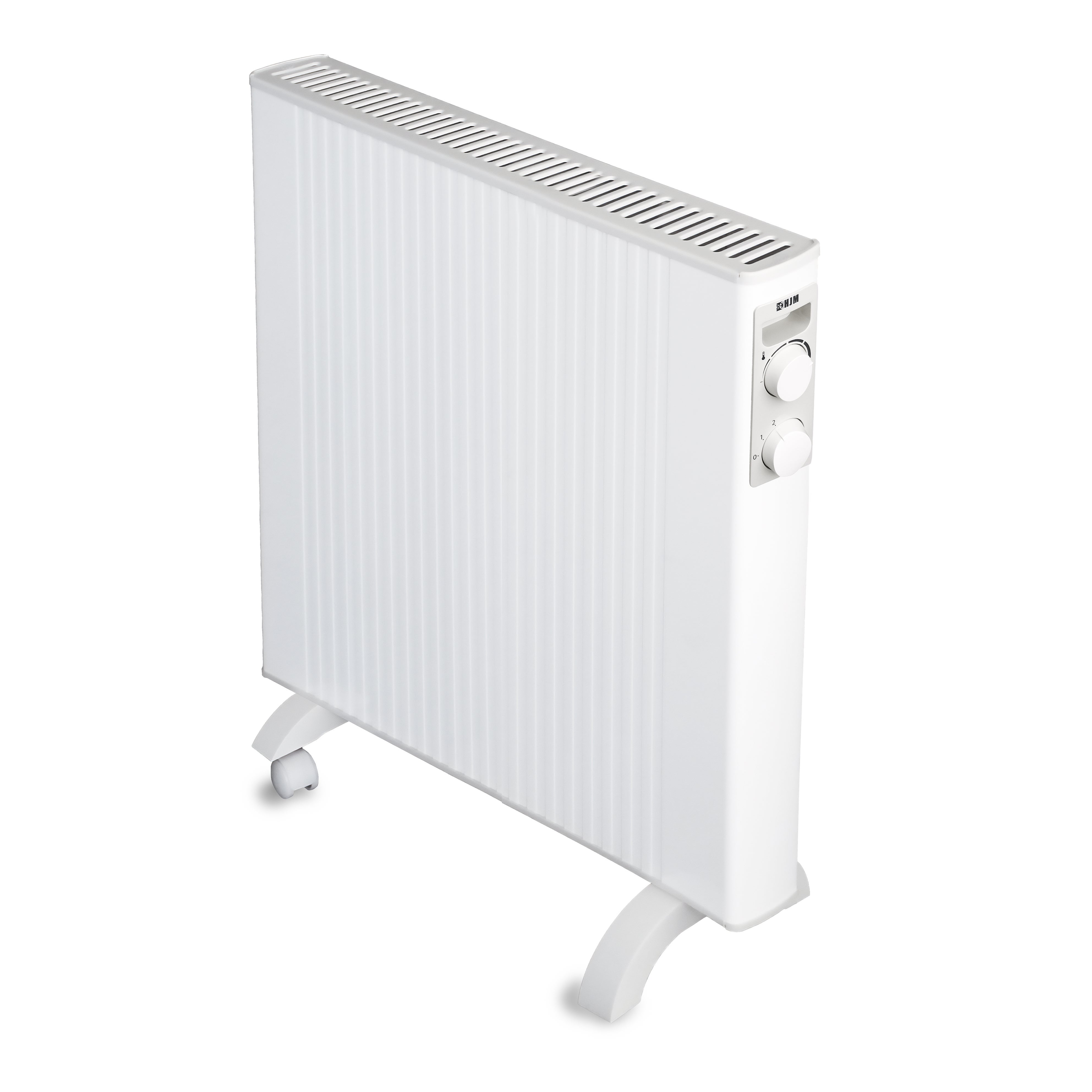 Hjm Emisor Térmico Iris 1500 Radiador Analógico, Con Ruedas, Calor Rápido, Uso Sencillo, 15 M², 1500 W, Blanco , Leroy Merlin