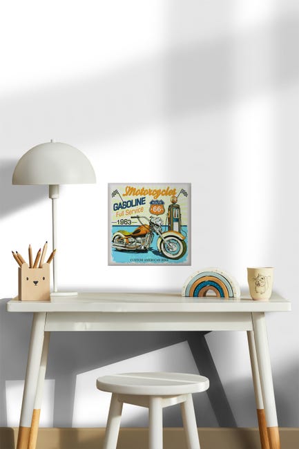 Quadro - Cavallo bianco tra gli alberi - 90x60 | Leroy Merlin Quadro - Cavallo bianco tra gli alberi - 90x60 | Leroy Merlin