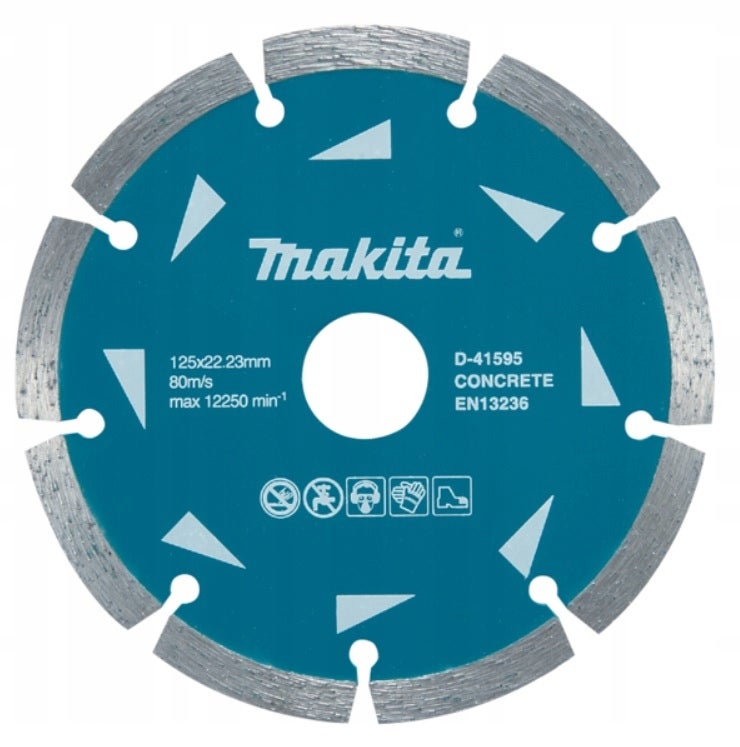 TARCZA DIAMENTOWA MAKITA DO BETONU 125mm D-41595 WYDAJNA MOCNA - 2