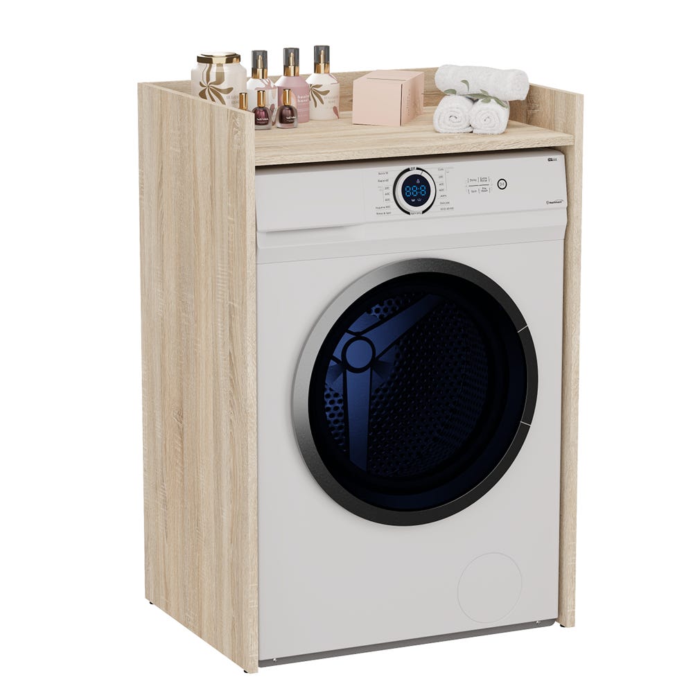 VidaXL Meuble pour machine à laver Chêne sonoma 64x25,5x190 cm 808416 - Maison VidaXL Meuble pour machine à laver Chêne sonoma 64x25,5x190 cm 808416 - Maison