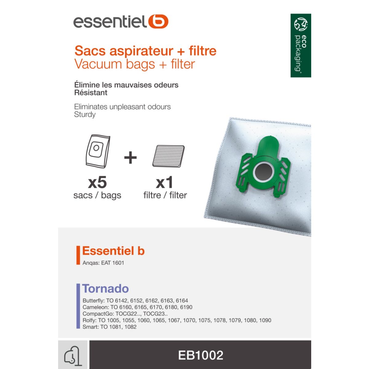 Aspirateur sans sac ESSENTIELB EAS1203 CYCLOPOWER - ESSENTIELB - Pickture