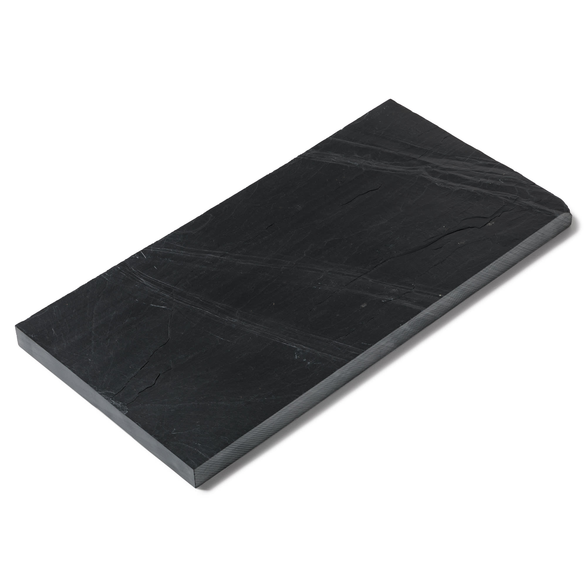 Pas japonais Rectangle Ardoise Noire 50x25x2-3 cm (à l'unité) - RO'MA NATURE - 2