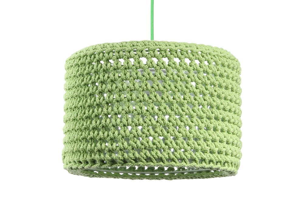 Lampa wisząca COTTON 30 zielona