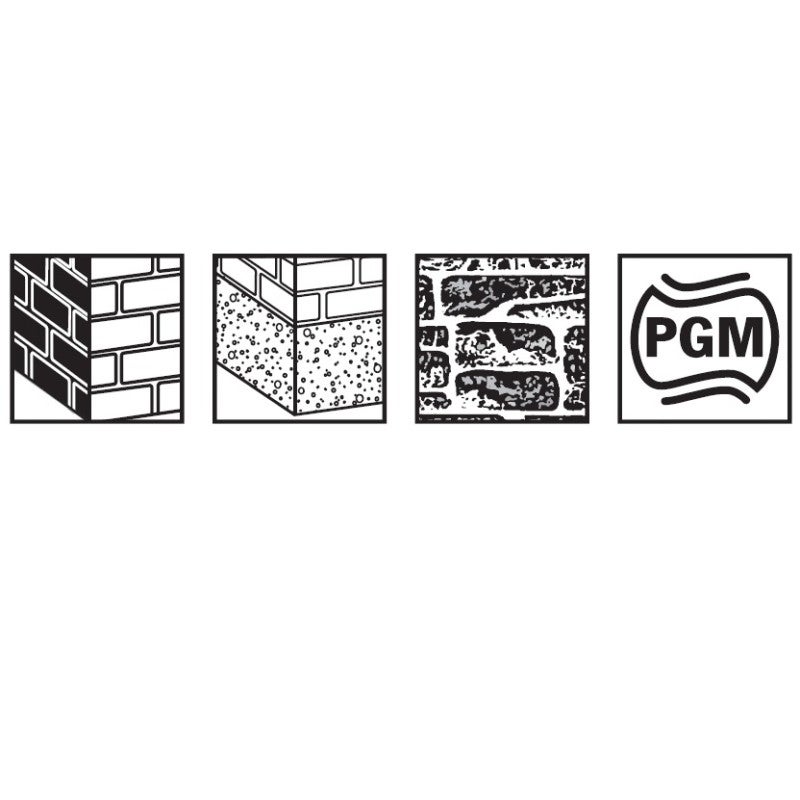 Foret béton SDS Plus 2 taillants diamètre 8 x 110 mm HANGER THOR 155668 - 3