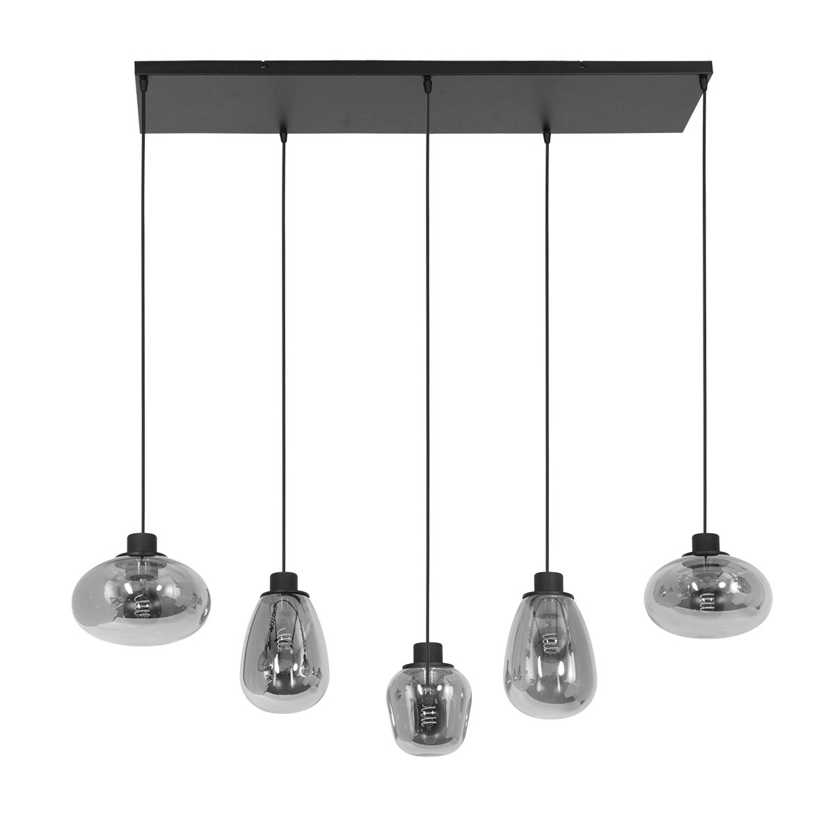 Steinhauer Suspension Reflexion - Noir - Verre - 3078ZW | Leroy Merlin