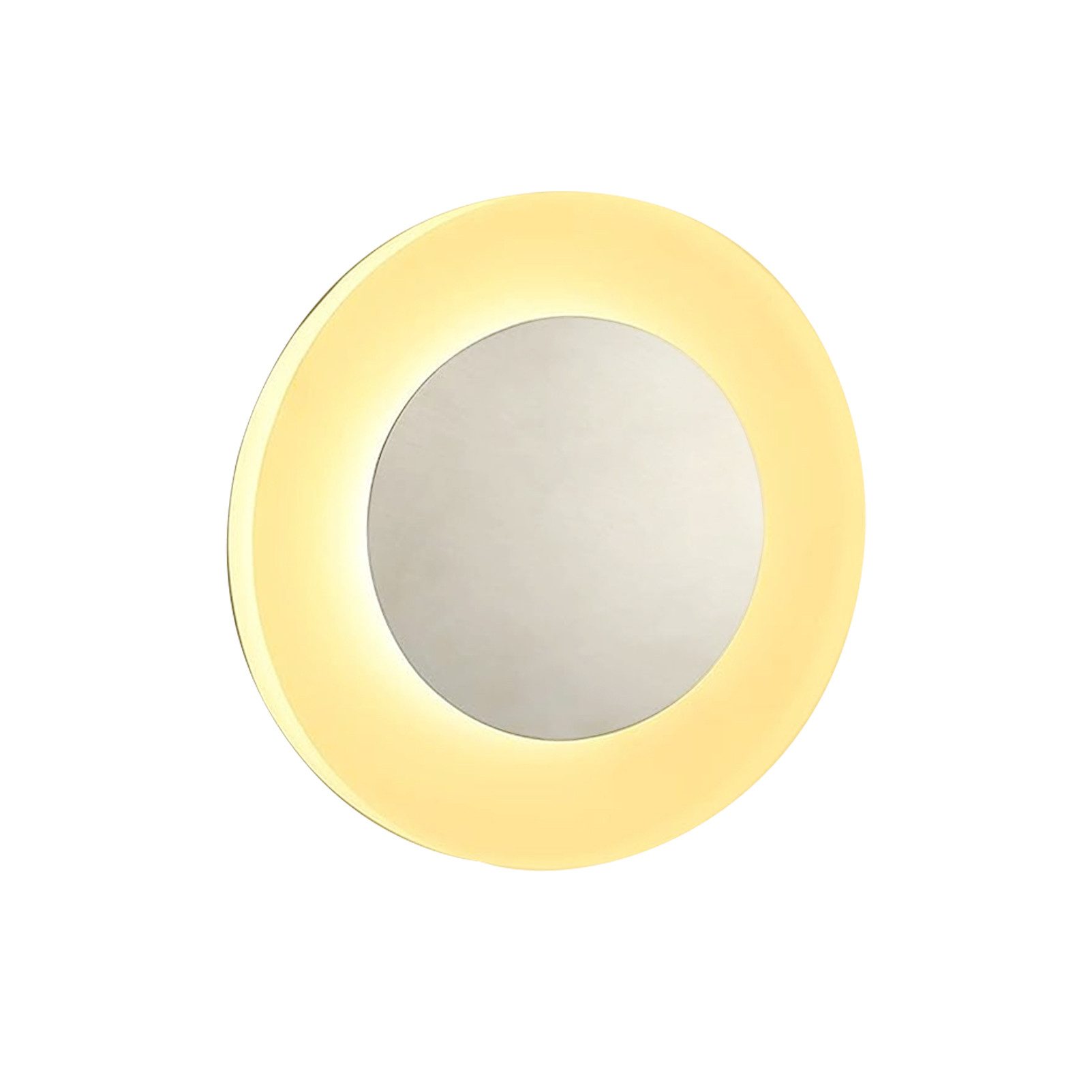 ZMH Nowoczesna lampa ścienna LED do wnętrz, 16 cm, 68 W, ciepła biel, do przedpokoju lub klatki schodowej