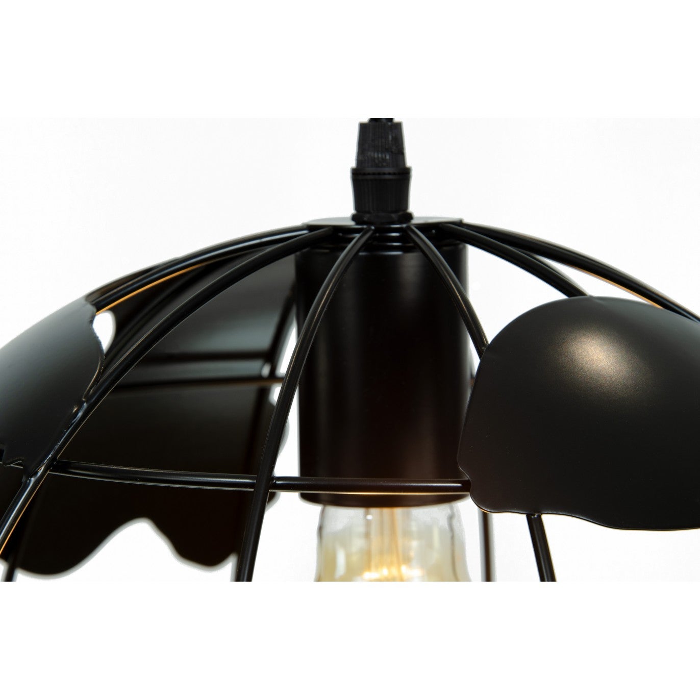 Suspension en métal globe terrestre - MAP - Noir - C-Création - 4