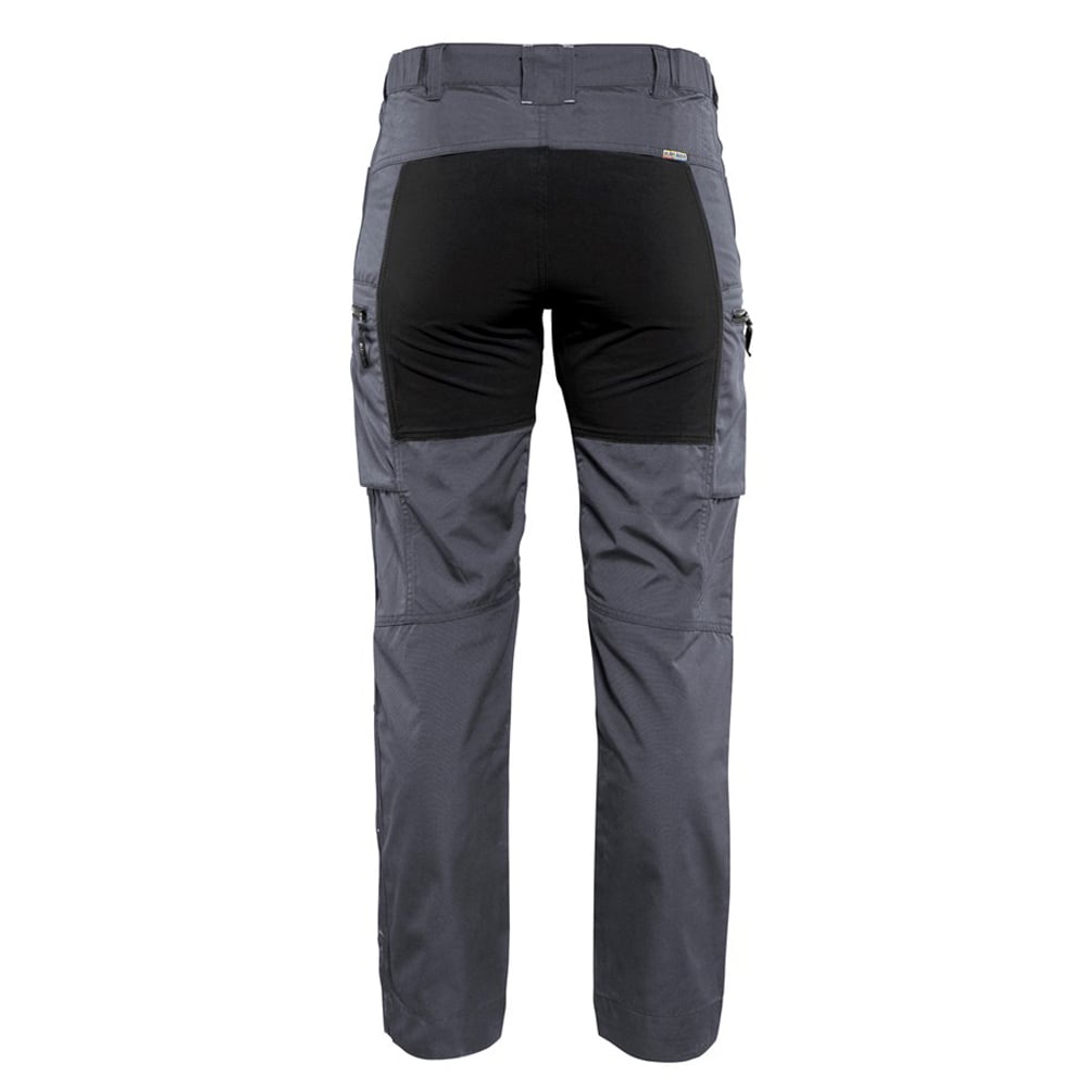 Pantalon de travail services stretch femme Blaklader polycoton Gris / Noir 44 - 5