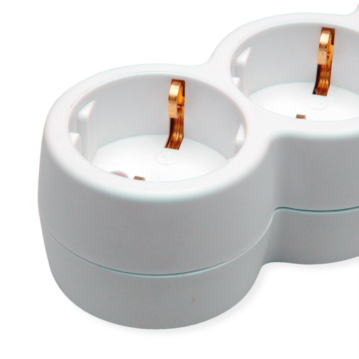 Merriway BH02773 Presa Elettrica Con Interruttore 13 Amp, 1 Posizione, Placcatura Metallica, Colore Bianco