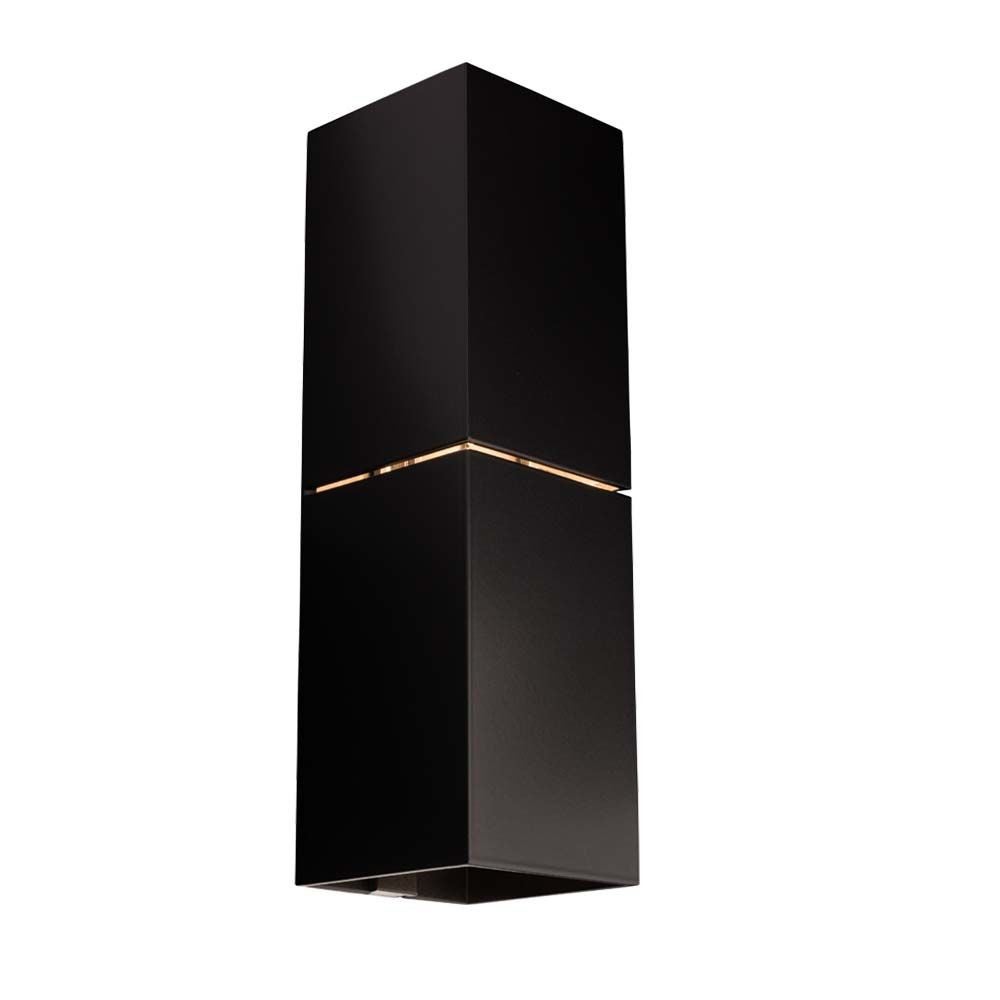 Kinkiet ścienny Nemuro czarny 1xG9x7W styl nowoczesny wym: 20 x 6 x 6 cm aluminium IP20 Shilo