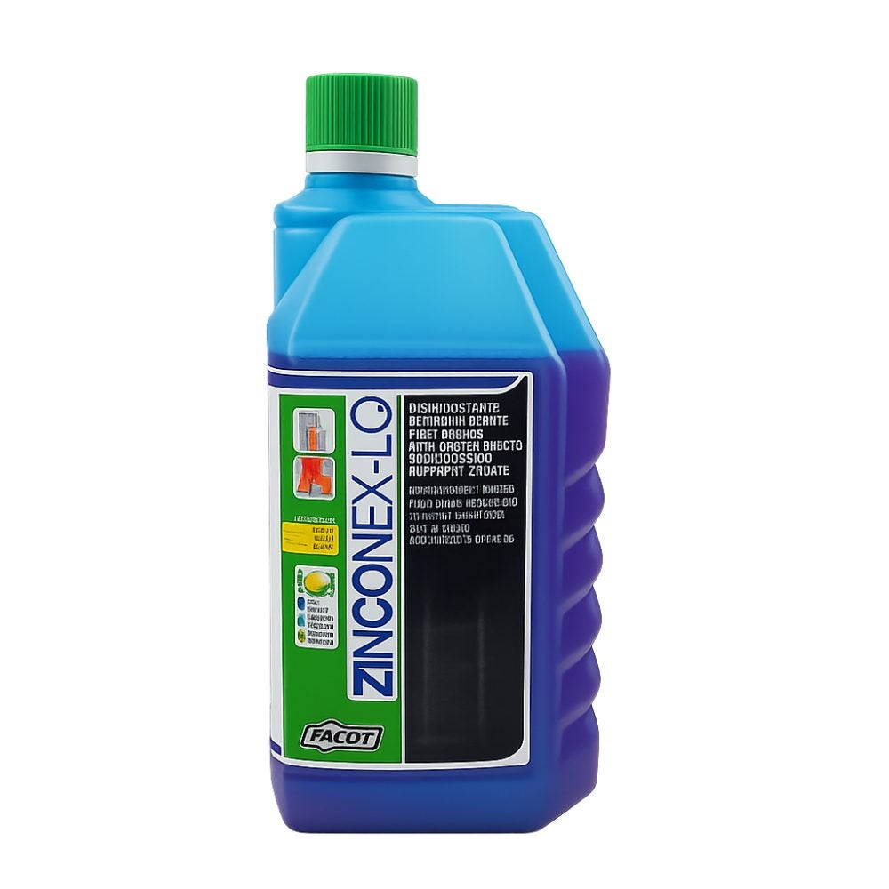 Solutie anticoroziva pentru curatare schimbatoare caldura si instalatii sanitare Facot ZINCONEX LQ, 1 L - ZINCLQ1000