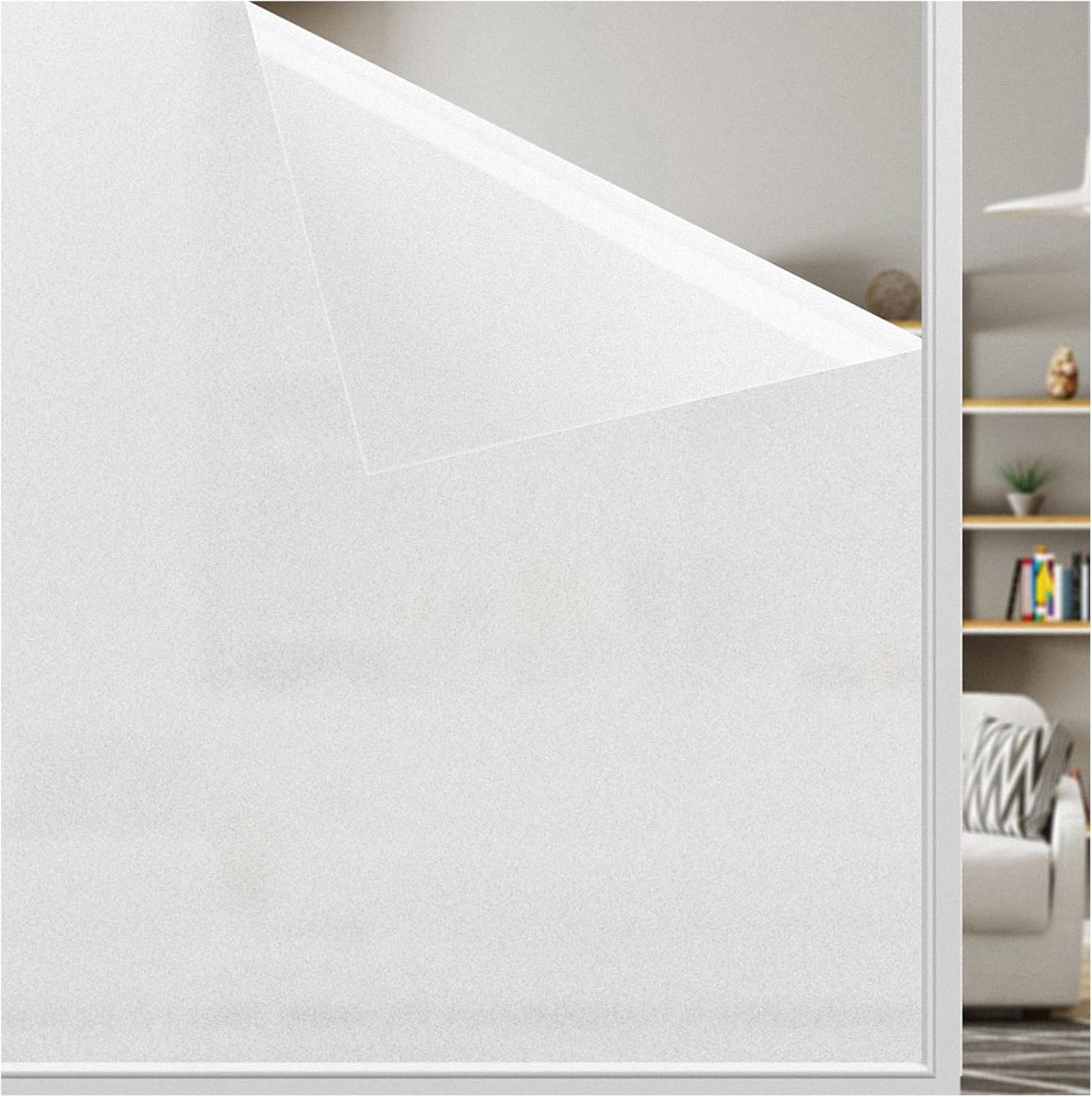Folia okienna zapewniająca prywatność - 30 x 100 cm - Szkło matowe - Folia okienna zapewniająca prywatność - Folia okienna odporna na promieniowanie