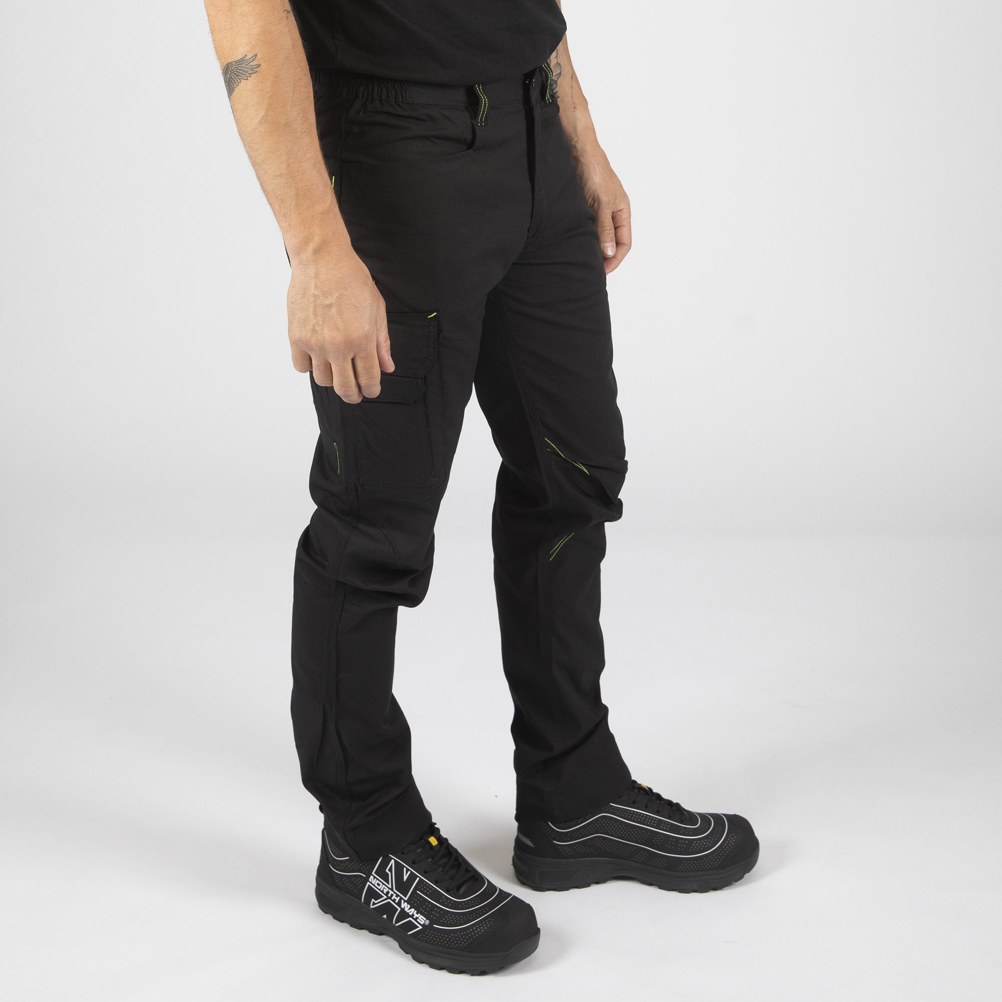Pantalon De Travail PLANAM - Taille 44 / M - Noir - Style Cargo - Neuf Avec étiquettes