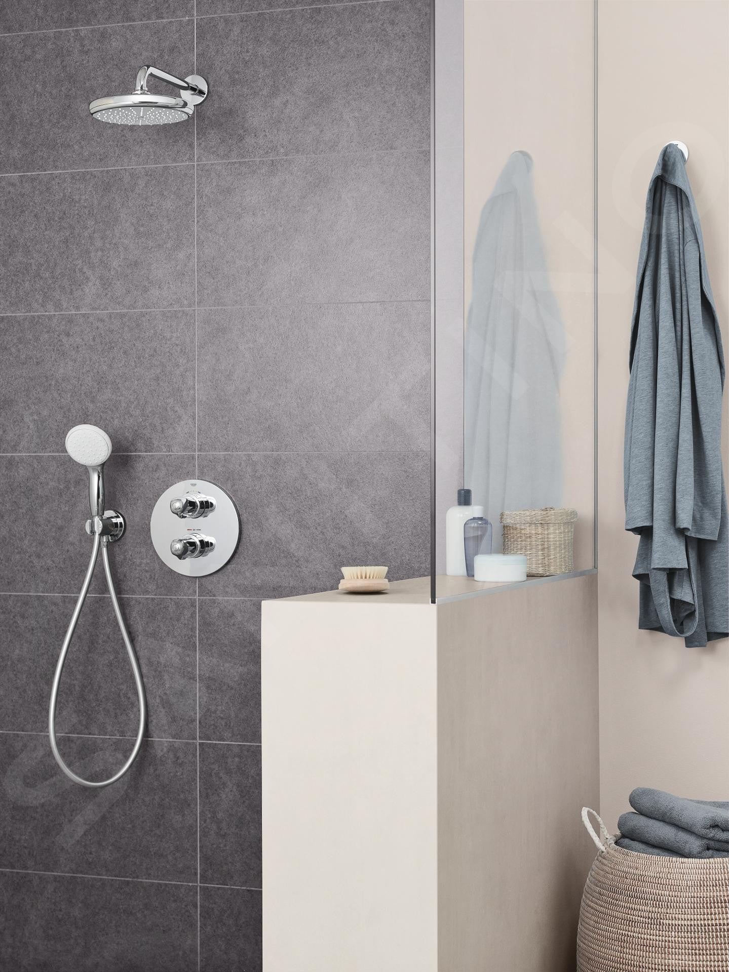 Douchette Tempesta 100 2 jets débit variable Grohe - 8