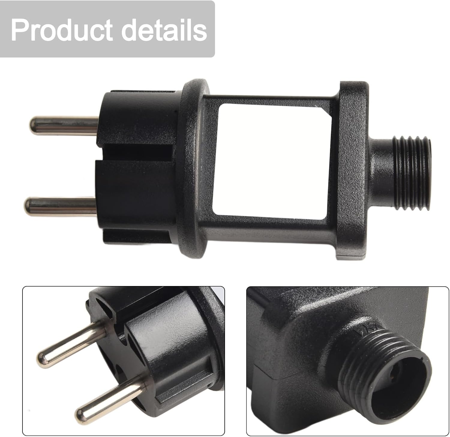 Adaptateur D'alimentation 31V 3,6W Pour Guirlandes LED | Jusqu'à 800 LED | IP44 étanche | Remplacement Direct Alimentation Guirlandes