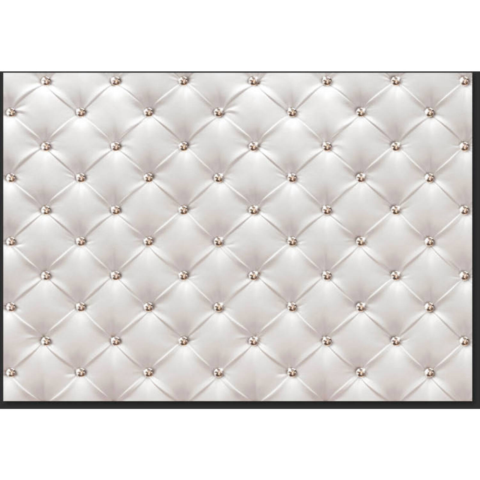 Papier peint élégance blanche - 250 x 175 cm - 2