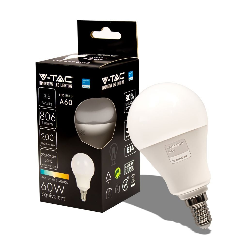 Żarówka LED Samsung E14 8,5W A60 4000K Chip
