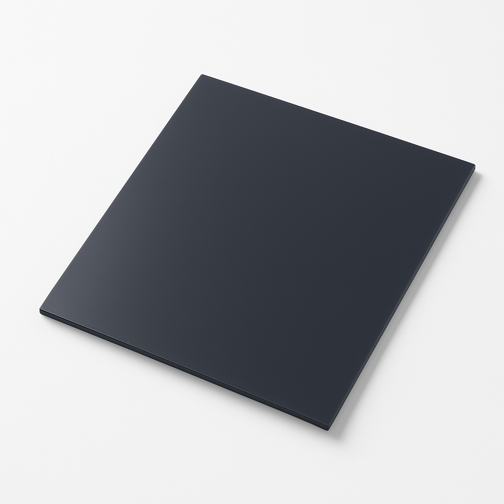 Plaque verre acrylique gris 3 mm - 90 x 130 cm (900 x 1300 mm) - Verre synthétique - Plaque PMMA XT - Plexiglass - 2