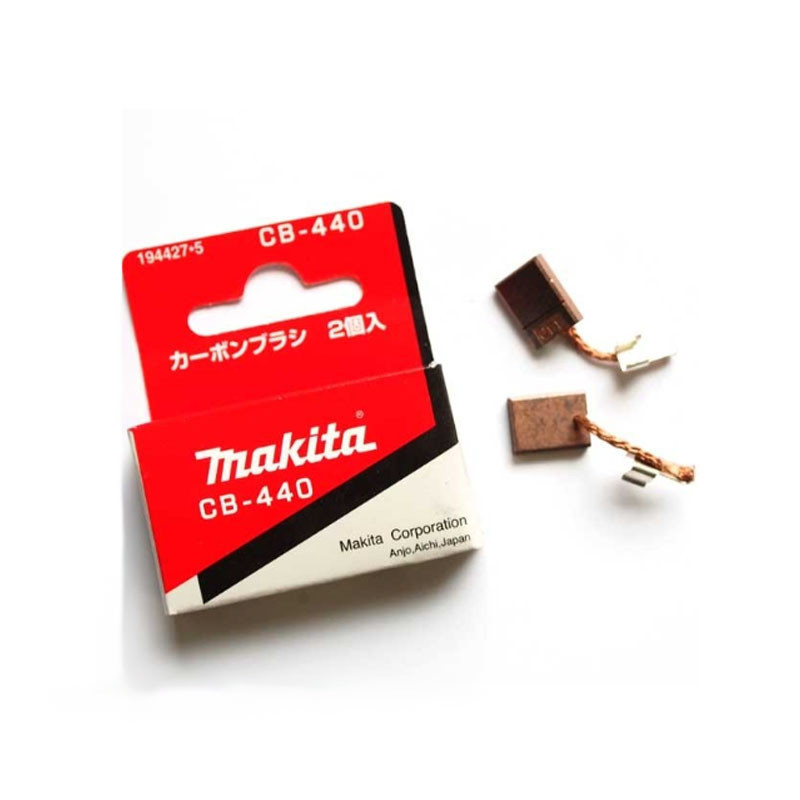 4 Spazzole Di Carbone Per Motore Makita - Compatibili Con CB-440, CB-448, BDF440, BFR440 E Altri Modelli - Foto 6