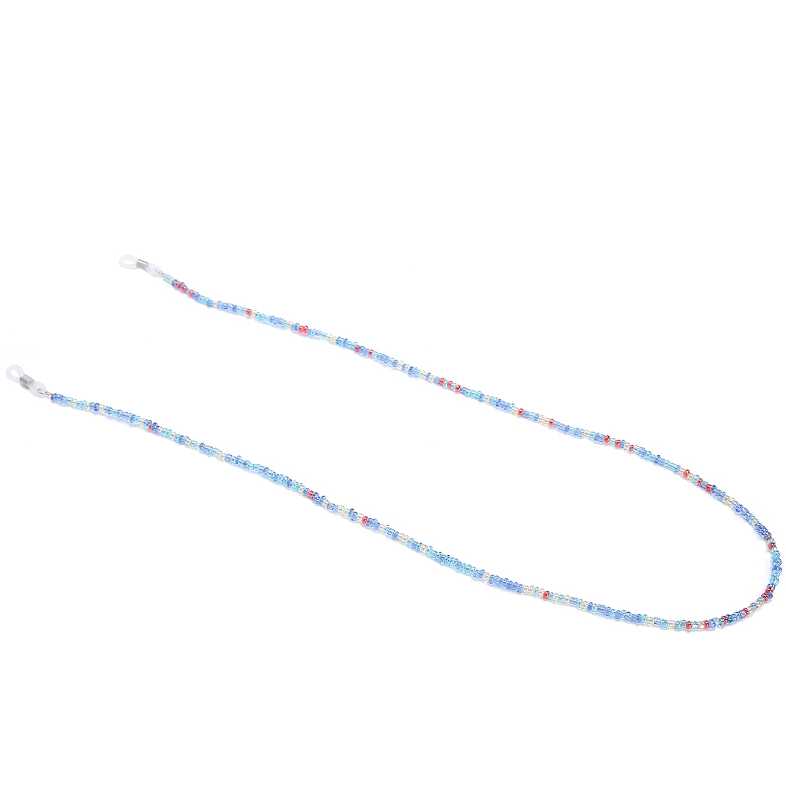 Catena Per Occhiali Con Perline E Anelli In Silicone – 4 Pezzi, Oro E Argento, Antiscivolo E Leggera Per Donna