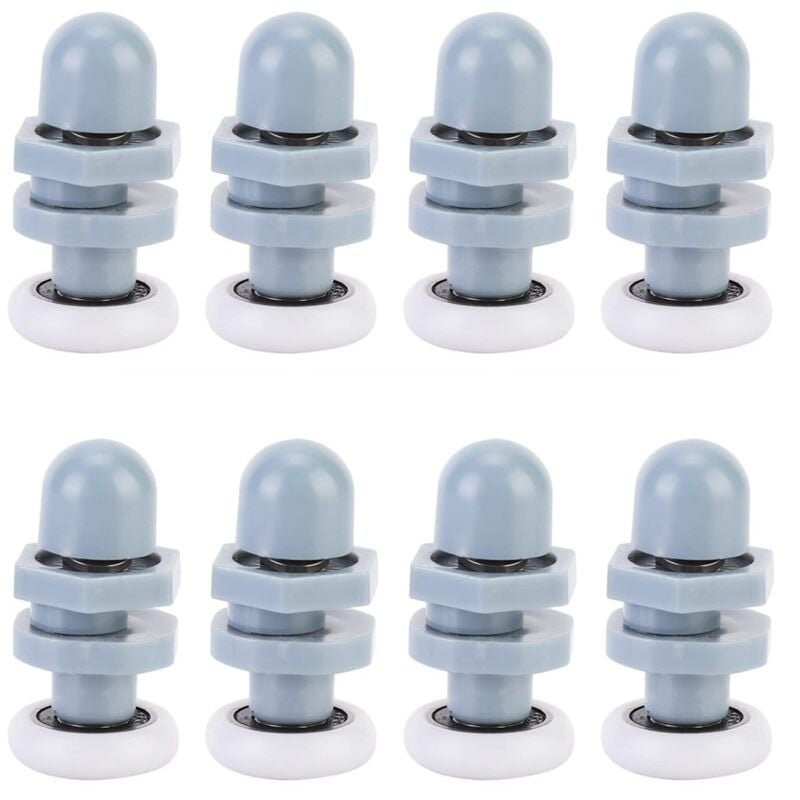 Ventose Di Ricambio Per Doccia – 4 Pezzi, Trasparenti, Diametro 5,1 Cm, Compatibili IDesign