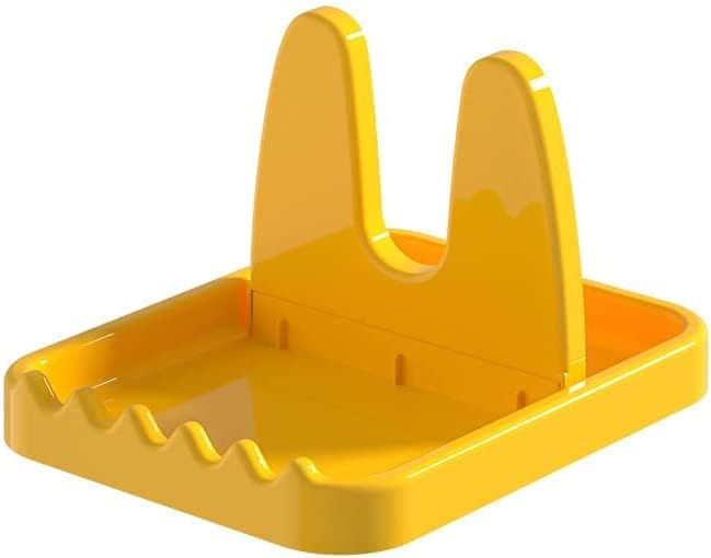 Składany uchwyt na pokrywkę, wielofunkcyjny uchwyt na pokrywkę i łyżkę, półka na przybory kuchenne, półka na łyżkę