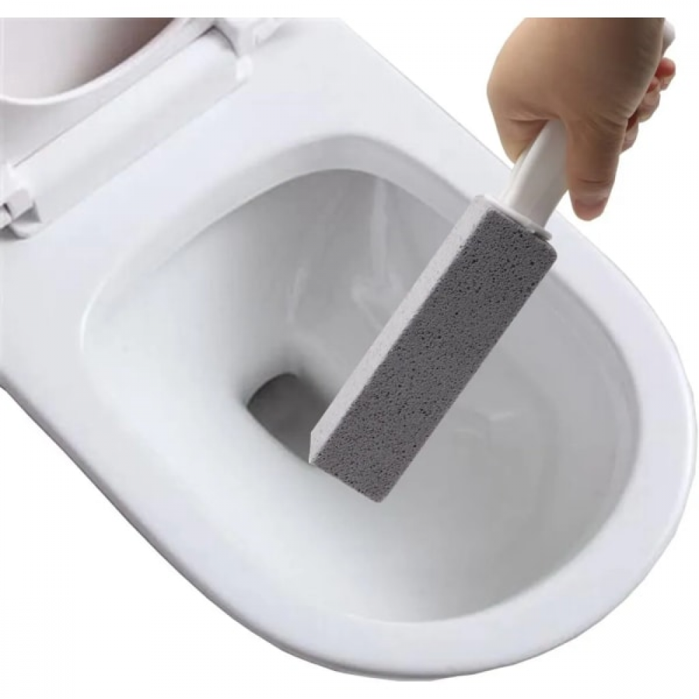 Zestaw 4 pumeksów do czyszczenia toalet, szczotka do WC z pumeksu z czarną rączką - 4