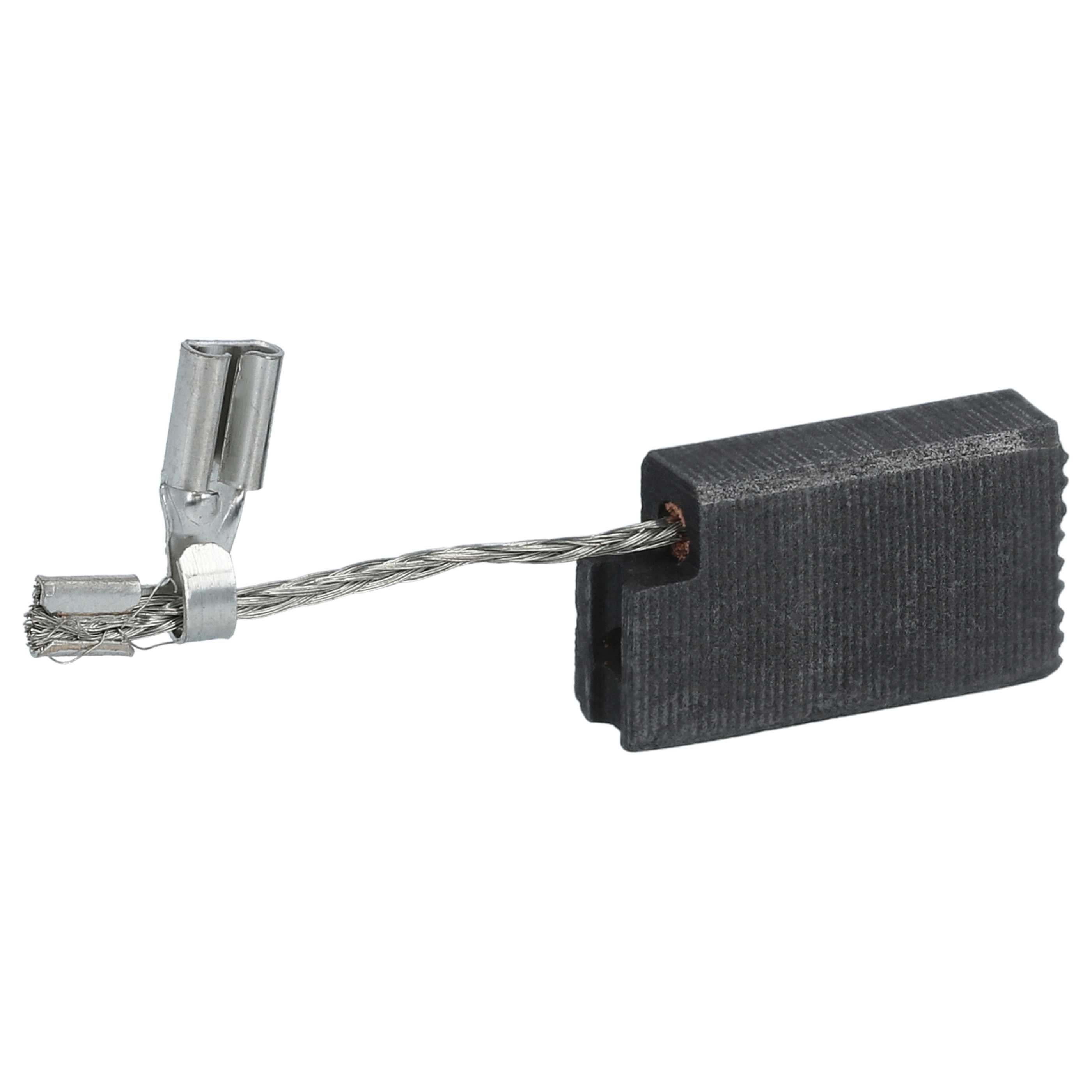4x Balais De Charbon 5x10x17 Mm - Compatibles Fein 158 - Pour Ponceuse, Perceuse, Meuleuse - Avec Arrêt Automatique