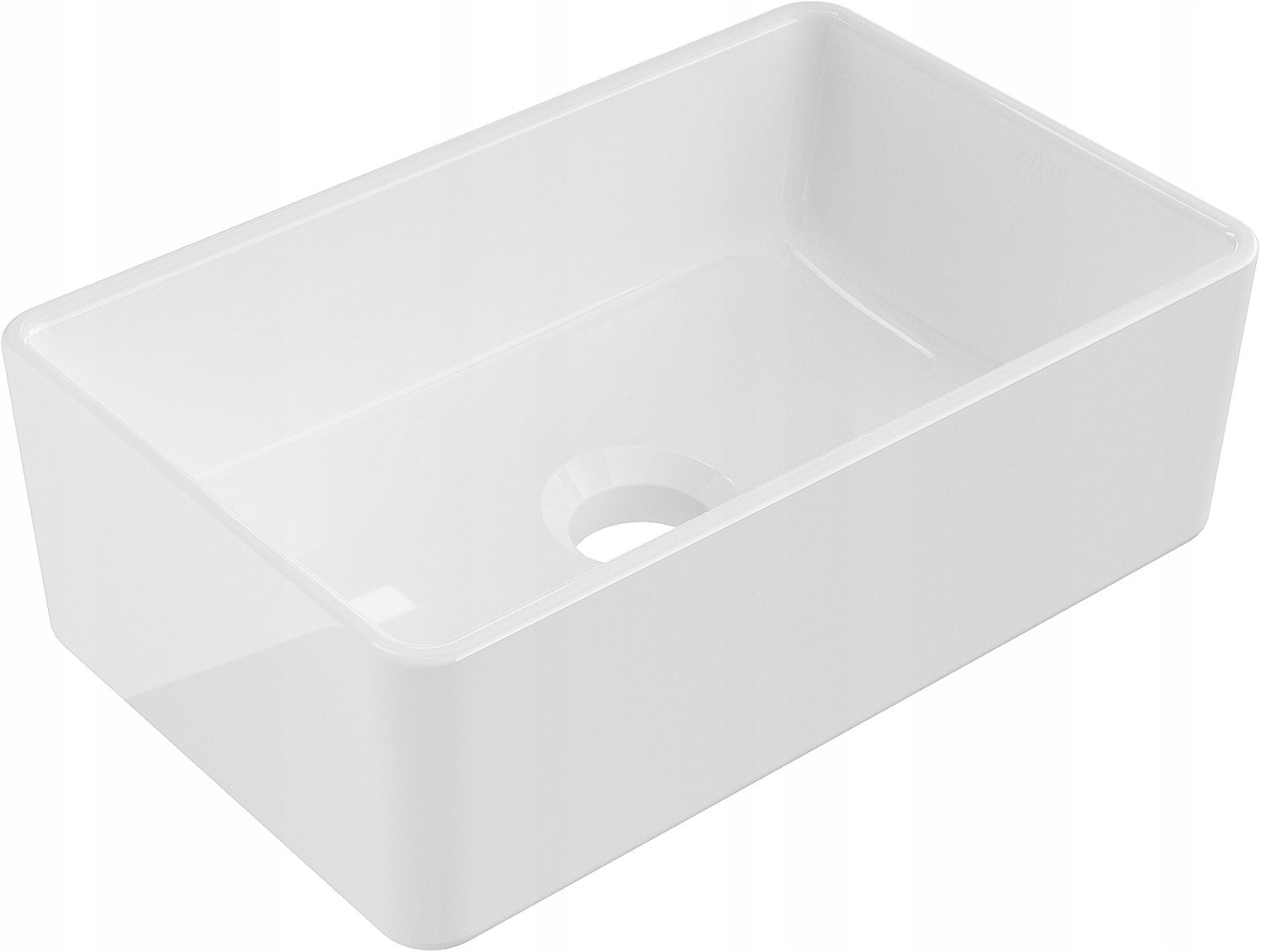 Lavabo In Ceramica Per Esterni – Dimensioni 31 X 13,5 Cm (L X H), Ideale Per Giardini, Terrazze E Tavernette