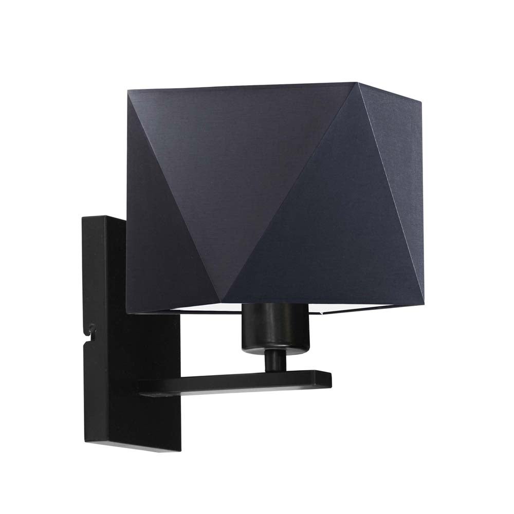 Kinkiet lampa ścienna lampa na ścianę z abażurem diament MOTO