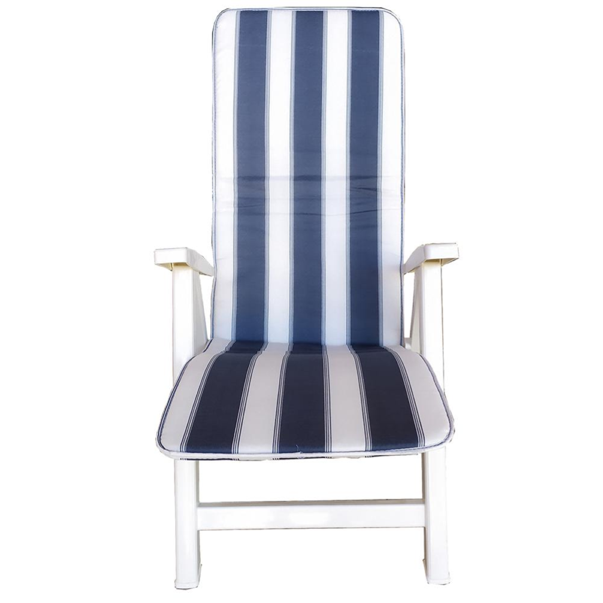 Cuscino Per Sdraio Universale VIGIVISION - 180x50x4 Cm Pieghevole E Sfoderabile - Blu