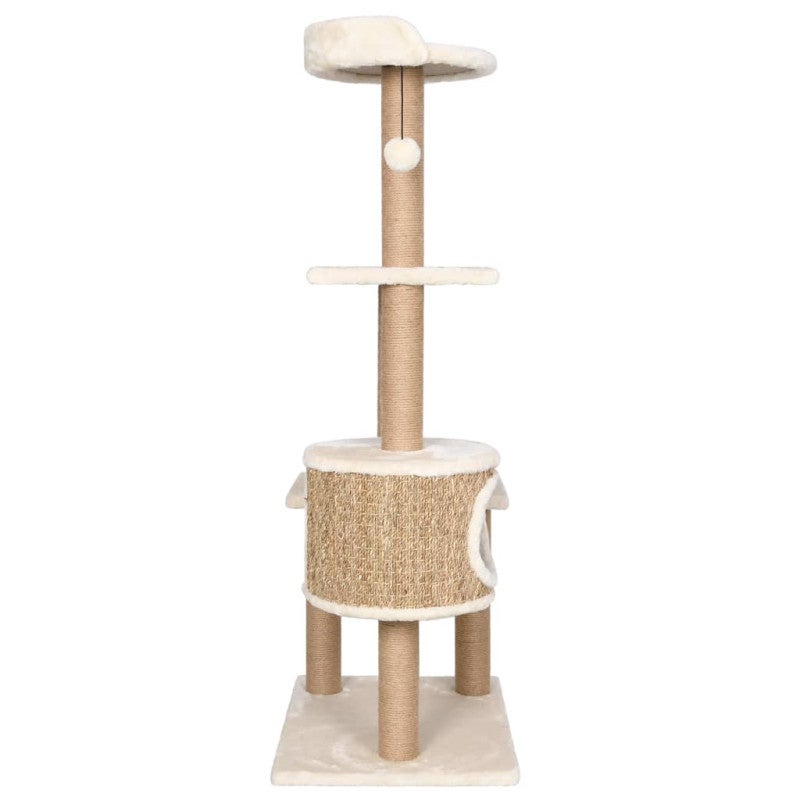 Arbre à chat avec griffoirs 123 cm Herbiers marins - 4
