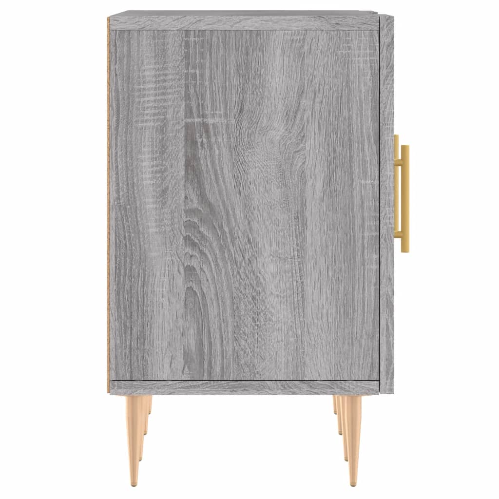 Meuble TV sonoma gris 150x30x50 bois d'ingénierie - 7