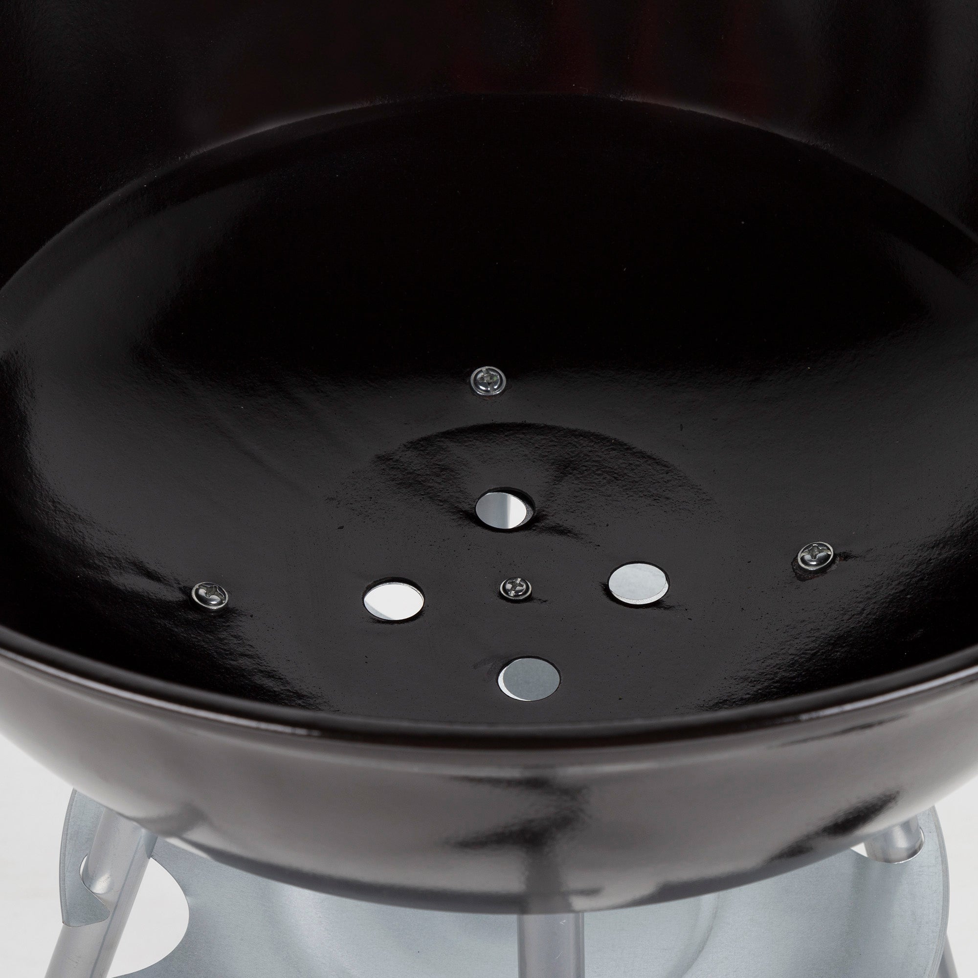 Barbacoa carbón portátil con dos parrillas Aktive - 6