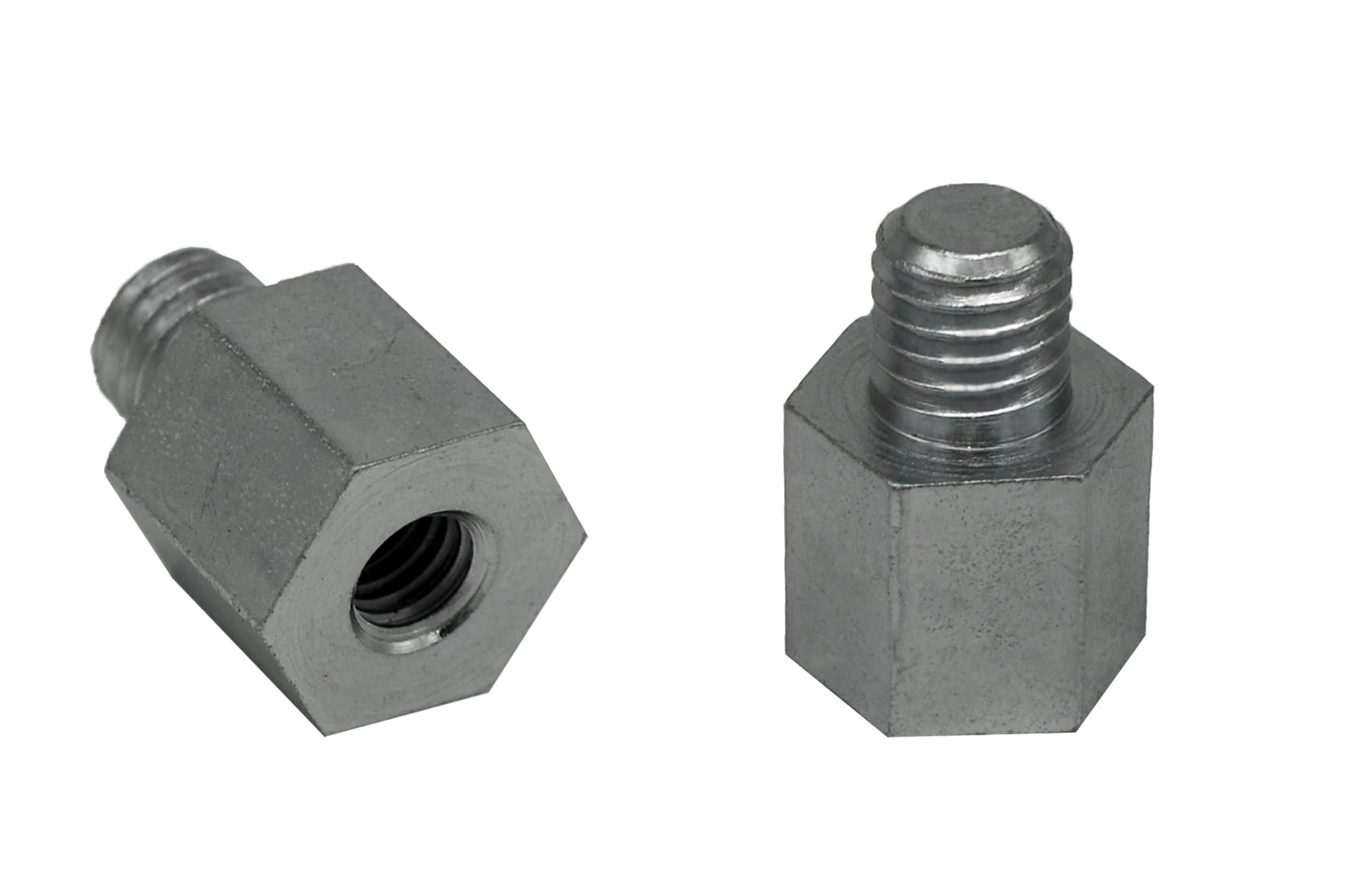 10 Pezzi Di Dado Di Riduzione In Acciaio Inossidabile, Manicotto Di Riparazione Conversione Filettatura Femmina M8 E Maschio M12 81489985