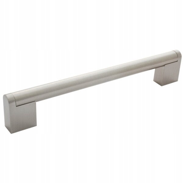 Mâner metalic de 672 mm, culoare oțel inoxidabil