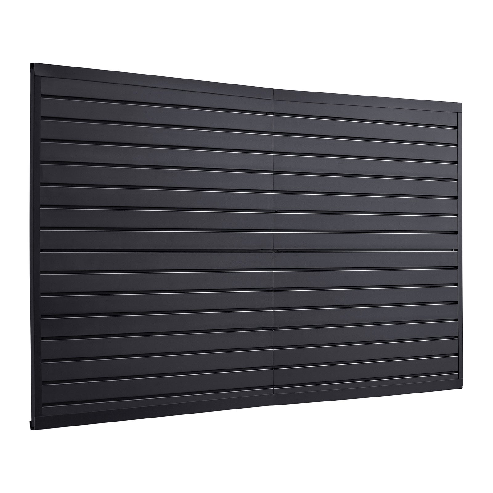 Panneau à Lattes VEVOR Mural Garage, 1225x2450 mm, Panneau Rangement Outils en PVC avec Conception Modulaire, Porte-outils Muraux pour Affichage - 9