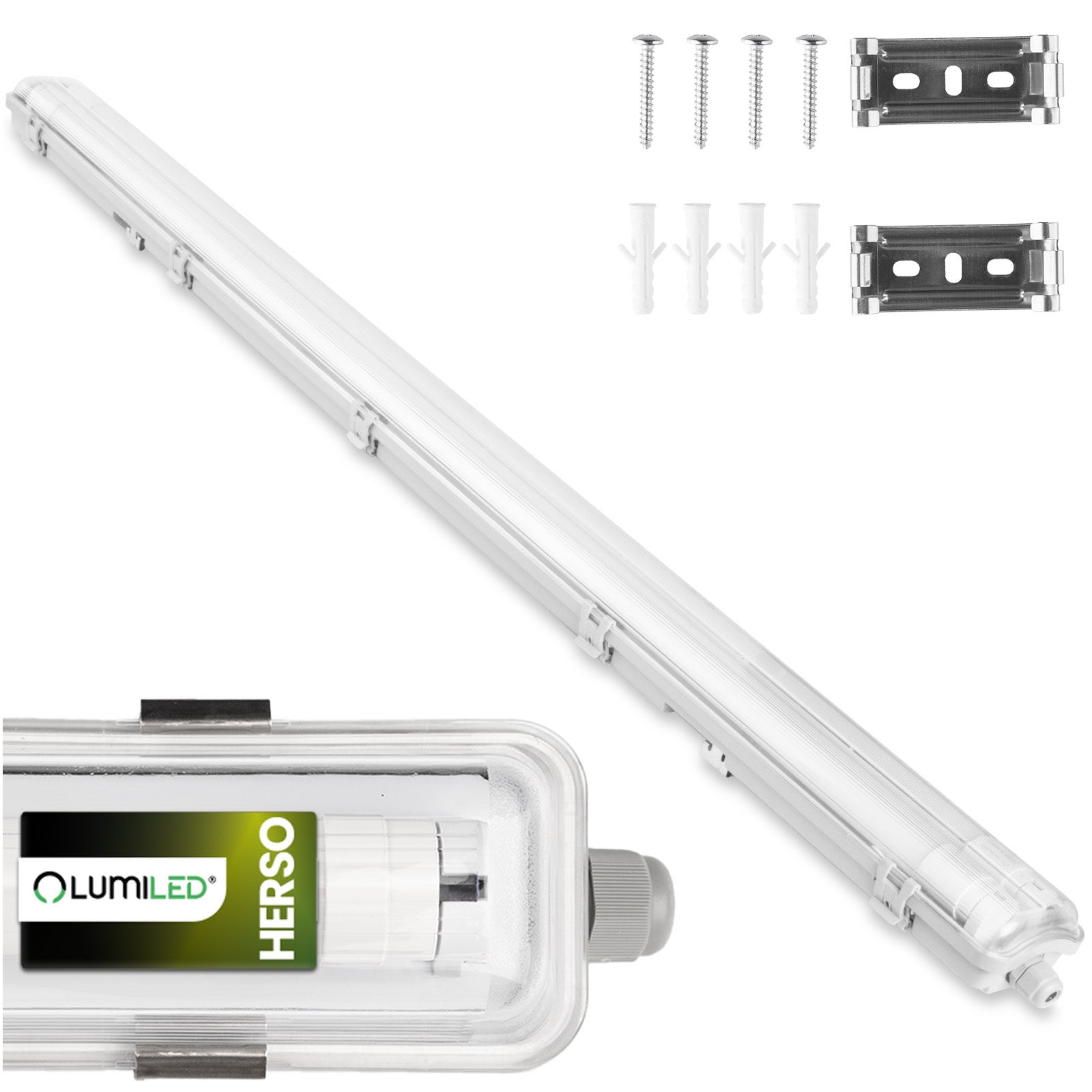 Oprawa Hermetyczna LED Lumiled Lampa Pyłoszczelna 150cm T8 G13 IP65 1 szt.