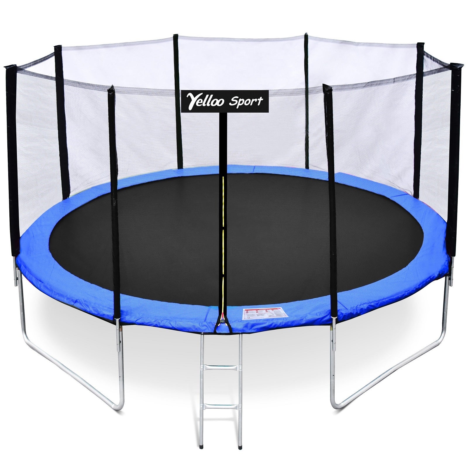 Tapis De Saut Voltaire - Blanc Et Bleu, En Coton, Occasion Bon État