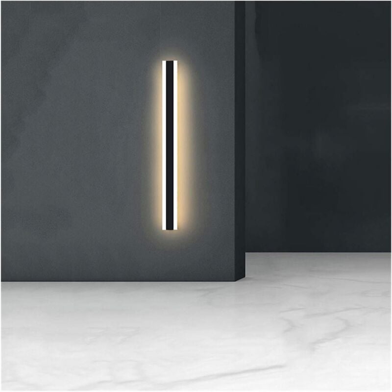 Lampa ścienna LED na zewnątrz 40cm – IP65, korpus aluminiowy, ciepła biel, idealna do ogrodu i na werandę - 5
