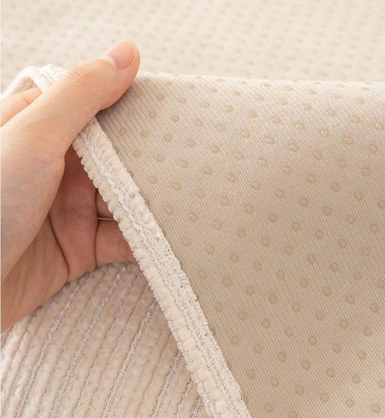 Cuscino antiscivolo per divano, cuscino di protezione per divano, antisporco, protezione antigraffio per gatti, beige, 70 x 150 cm - 3