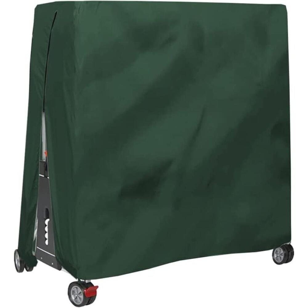 Wodoodporny i pyłoszczelny pokrowiec na stół do ping-ponga, zielony, 165x70x185 cm