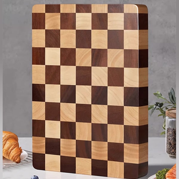 Leroy Merlin Tabla De Cortar De Cocina, Tabla De Cortar De Tablero De Ajedrez, Tabla De Frutas, 30*20 Cm, Accesorios De Cocina, Decoración Blanco 