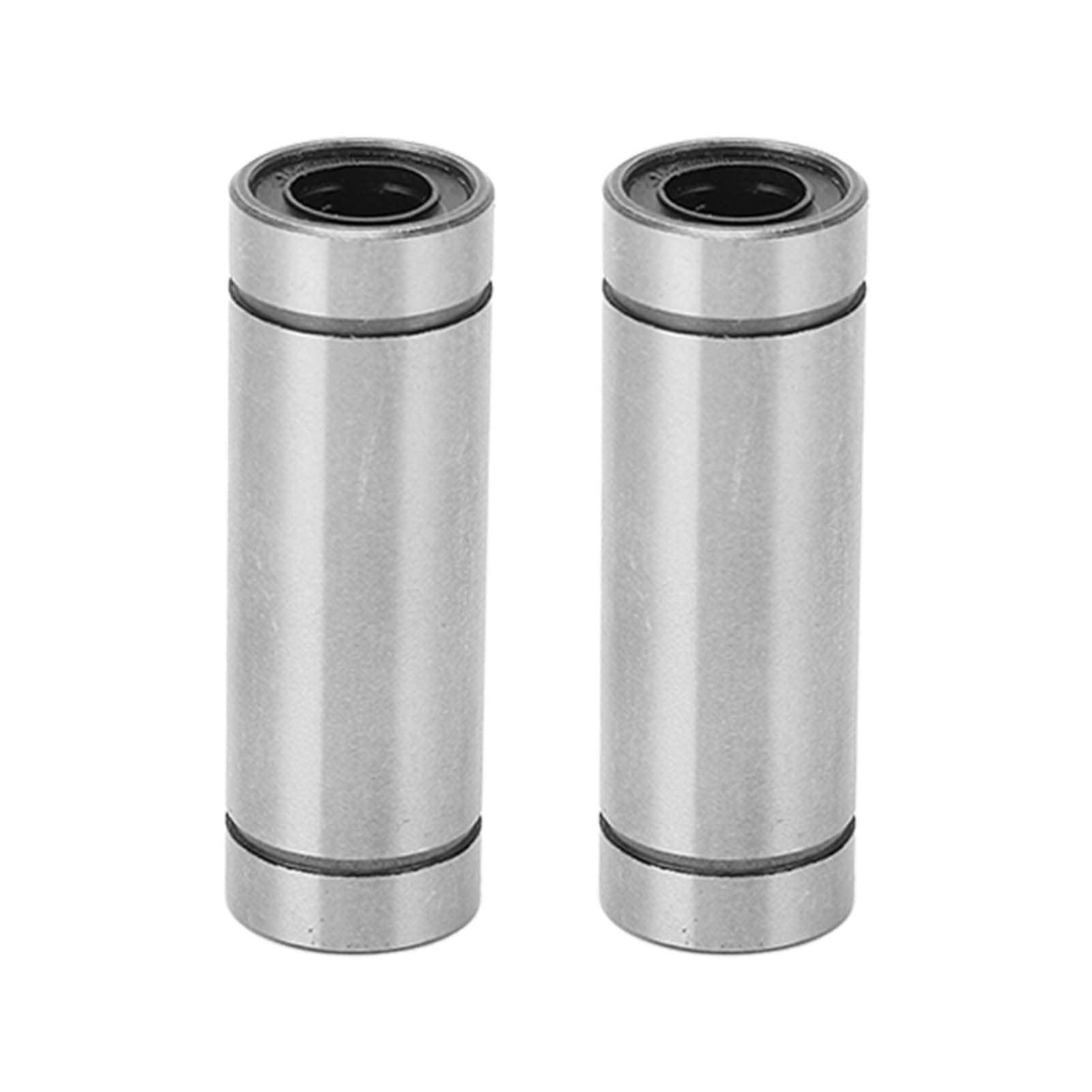 EMSea 10pcs RJ4JP-01-08 Sostituzione della stampante 3D a cuscinetto lineare Drylin LM8UU 8 mm Albero interno 15 mm Diametro esterno 24 mm Lunghezza