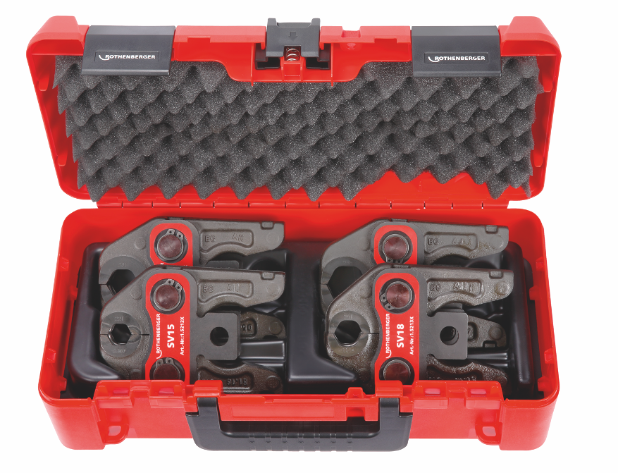 Rothenberger Juego Mordazas De Prensado, Estándar, U, 16-20-25-32Mm, 015067X , Leroy Merlin