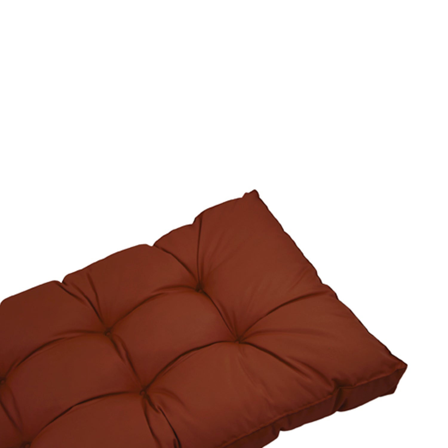 Coussins pour salon de jardin capitonné 120x60cm Terracotta - 8