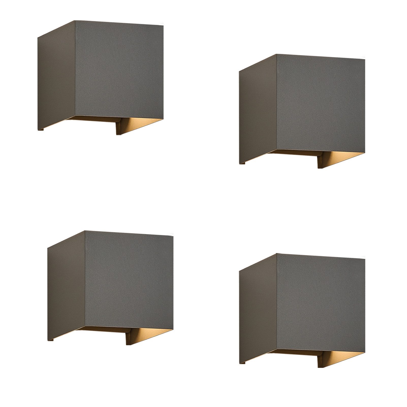 ZMH G9 Wewnętrzna lampa ścienna LED - zewnętrzna lampa ścienna ze światłem w górę i w dół