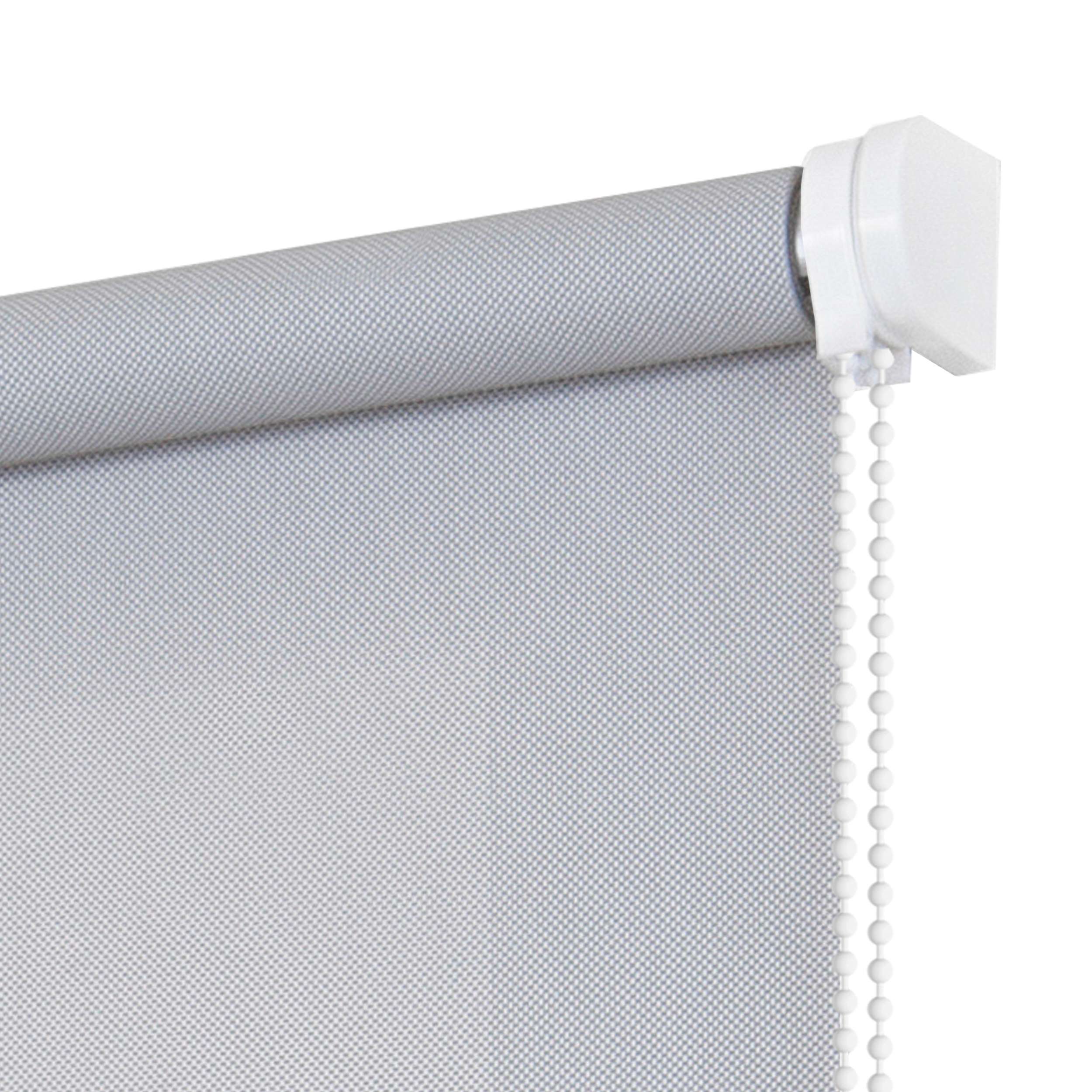 Estores Screen translucido y aislamiento térmico Estor estor enrollable con tejido técnico Gris, 160 x 250 cm - 3